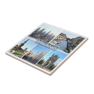 LMD002 MILÃO, Mosaico, Lombardia, Itália,