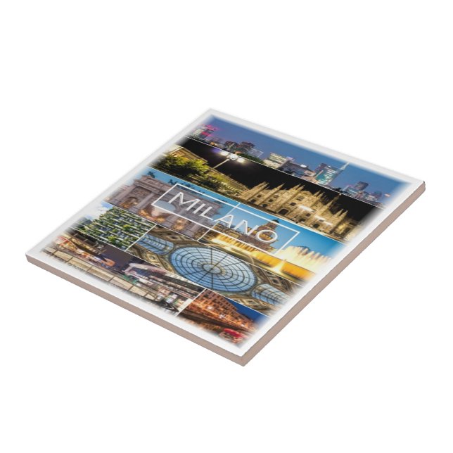 LMD003 MILAN, Mosaico, Lombardia, Itália, (Lateral)