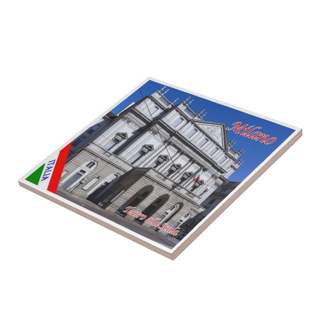 LMD009 MILAN, Theater alla Scala, Itália, (Lateral)