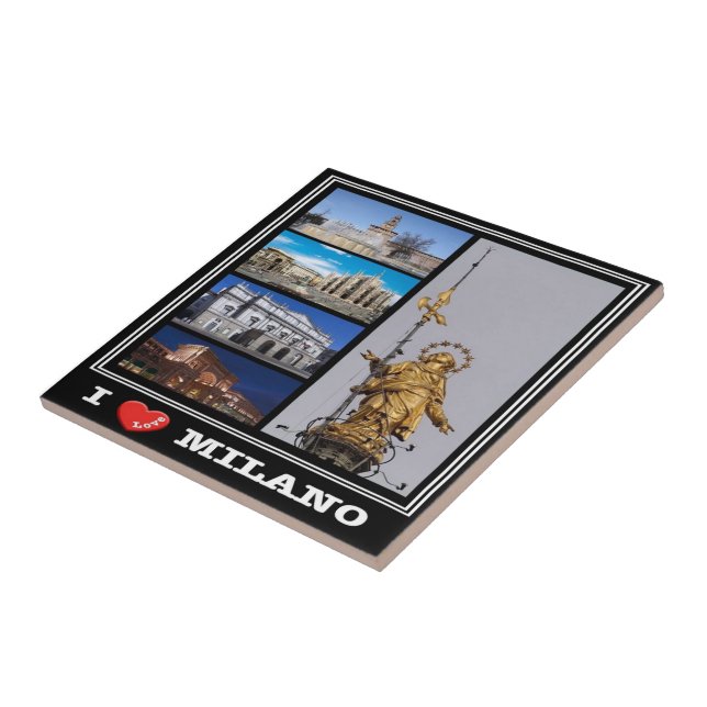 LMD016 MILAN I Love Mosaic, Itália, (Lateral)