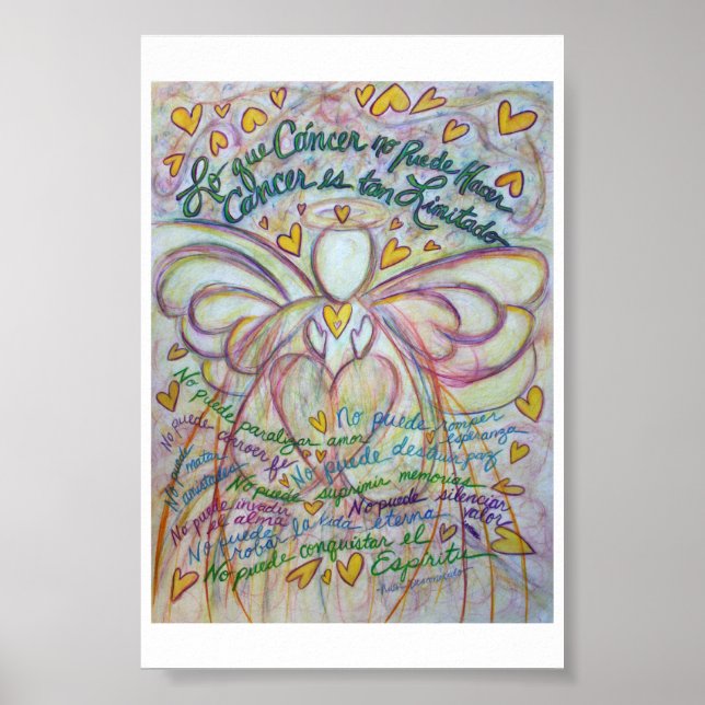 Lo que Cáncer no Puede Hacer Angel Poster (Frente)