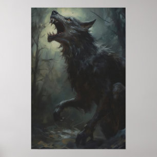 Lobisomem Na Noite, Poster