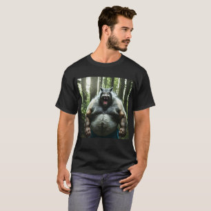 Lobisomem Que Comeu A Camiseta Negra De Toda A Vil