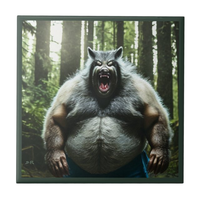 Lobisomem Que Comeu O Pequeno azulejo Da Vila (Frente)