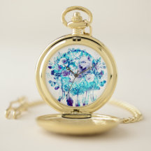 Lobo Branco Dreamcatcher Blue Floral