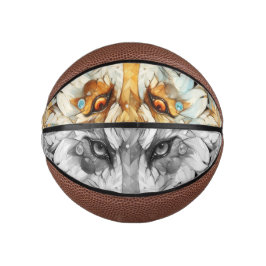 Lobo Branco e Vermelho Solarpunk