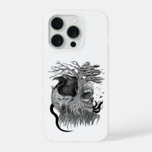 Lobo e Raven com crânio