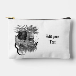 Lobo e Raven com crânio