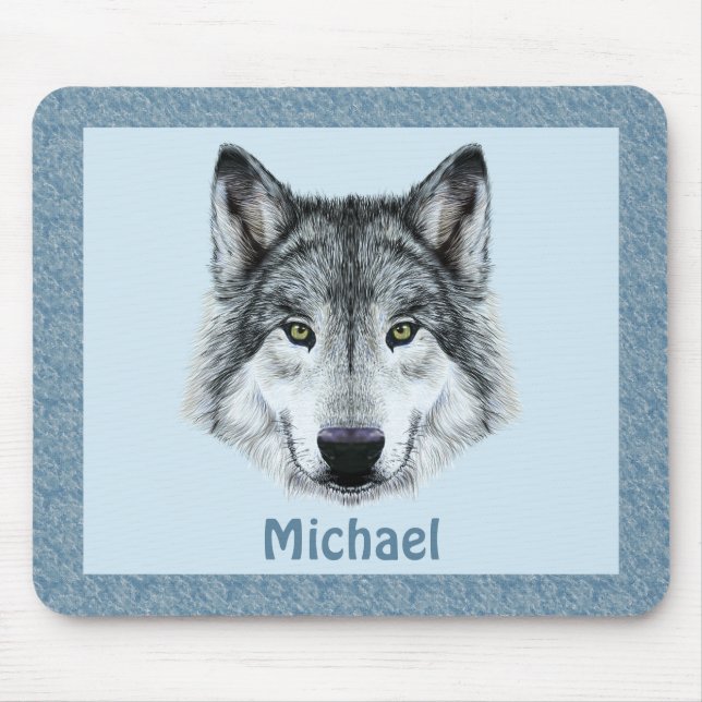 Lobo Mousepad (Frente)