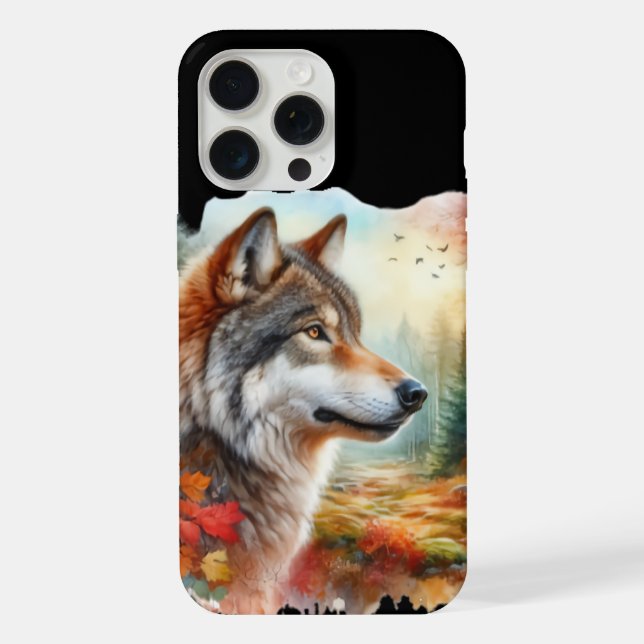 Lobo na Floresta: Uma Incrível Mistura da Natureza (Verso)