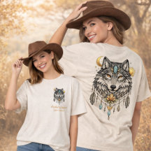 Lobo Tribal Espírito Animal Apanhador de Sonhos So