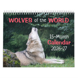 Lobos do Mundo 15 Mo. Calendário 2025-26
