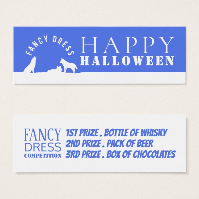 Lobos na neve, Ricos de competição de vestimenta (Frente & Verso)