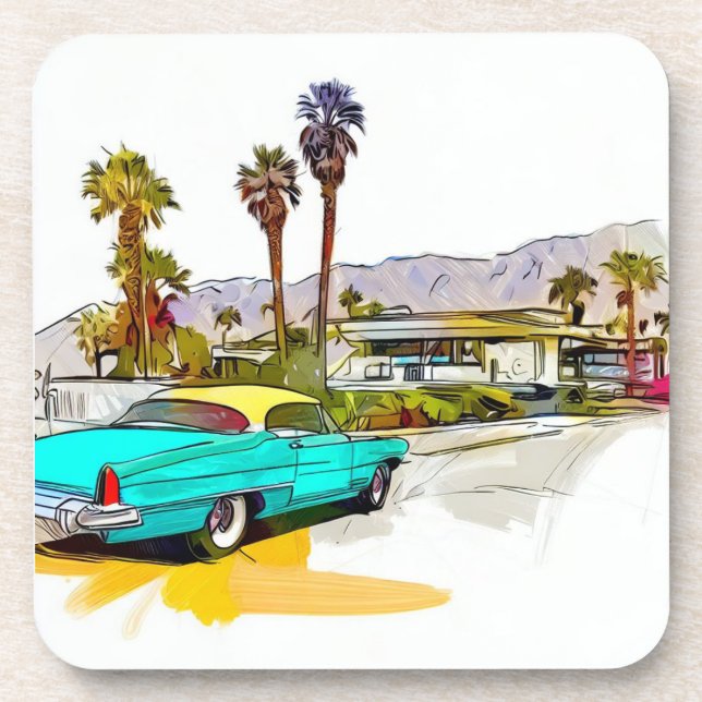 Locais do Mundo Porta copos California 06 (Frente)