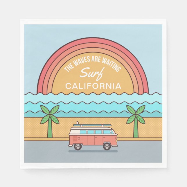 Localização Personalizada de guardanapos de papel  (Frente)