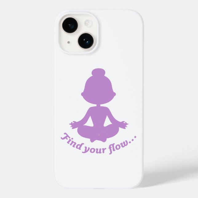 Localizar sua Capa de telefone de Fluxo (Roxo) (Verso)