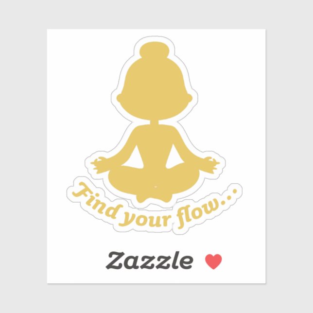 Localize seu adesivo de fluxo (amarelo) (Folha)