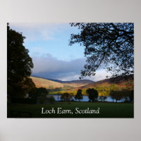 Loch Earn Poster da Escócia