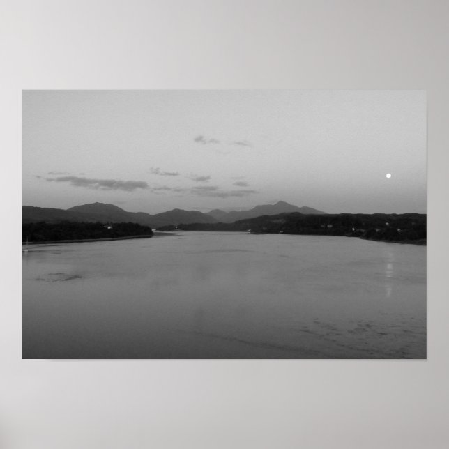 Loch Etive e Ben Cruachan Poster (Frente)