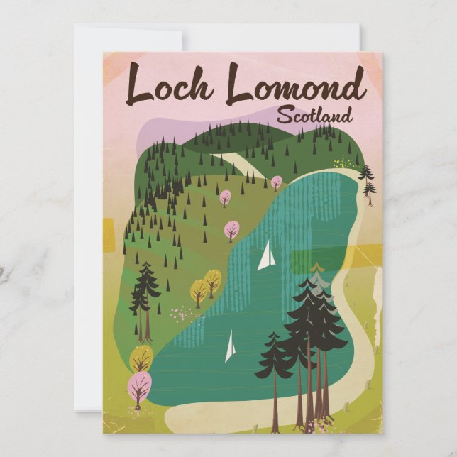 Loch Lamond Escócia (Frente)