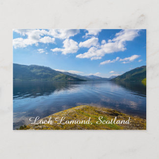 Loch Lomond, Escócia, cartão postal natural.