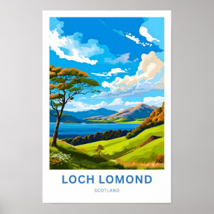 Loch Lomond Scotland Viagem Impressão
