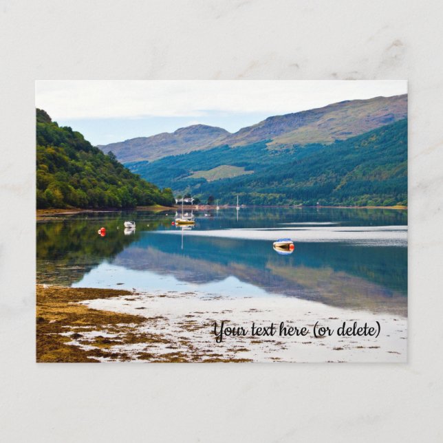 Loch Long, Arrochar, Escócia Cartão Postal (Frente)