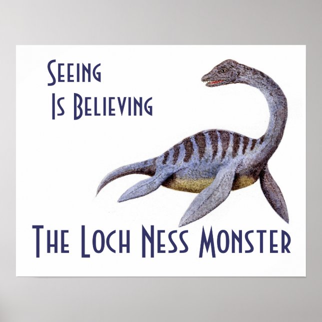 Loch Ness Monster Poster (Frente)