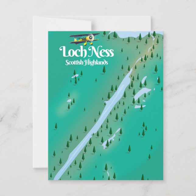 Loch Ness Scottish Highlands viagem (Frente)