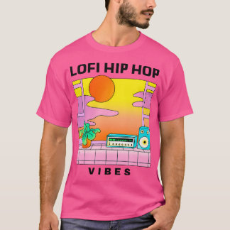 Lofi Hip Hop Vibes - Uma Camisa Para Estudar Ou Re