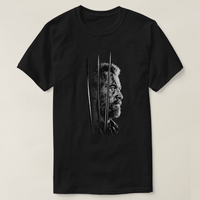 Logan Faded Bust Camisa Essencial (Frente do Design)
