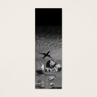 Logística de Frete Vertical Magra Modelo Preto