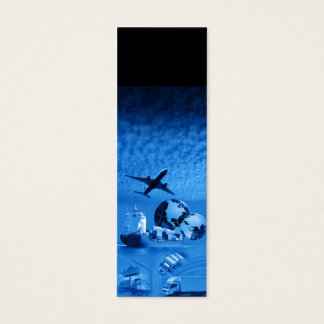 Logística do Frete Vertical Espinha Modelo Azul