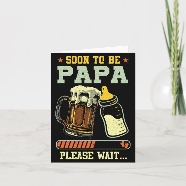 Logo de Anúncio de Gravidez do Futuro Papai Est 20 (Frente)