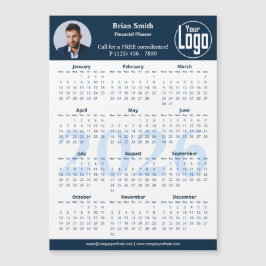 Logo Financial Planner 2026 Calendar Magnet