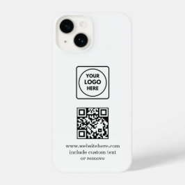 Logo QR Code Business Promo iphone case