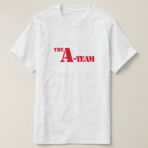 Logotipo A-Team com camisa de van