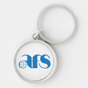 Logotipo AFS 1976 Chaveiro Premium Round, 1,44 pol