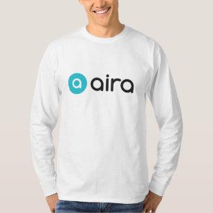 Logotipo Aira - Camisa de manga longa básica