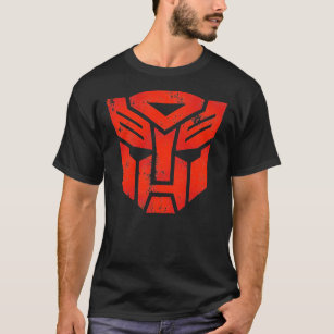 Logotipo Autobots ・ Camisa T em relevo