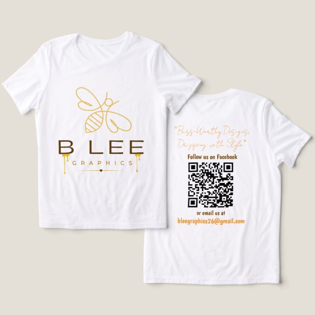 Logotipo BLEEGRAPHICS Mulheres (Design Frente e Verso)