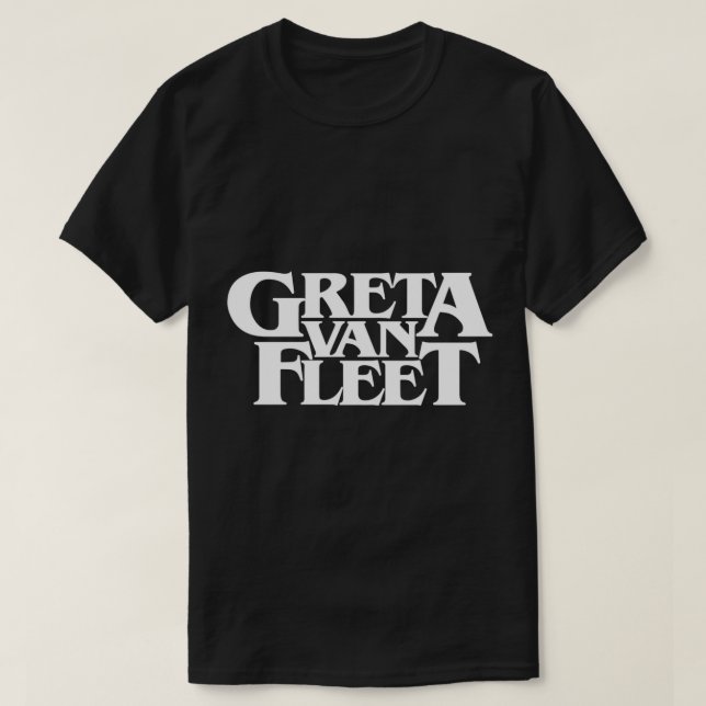 Logotipo branco da Greta Van Fleet Pullover Hoodi (Frente do Design)