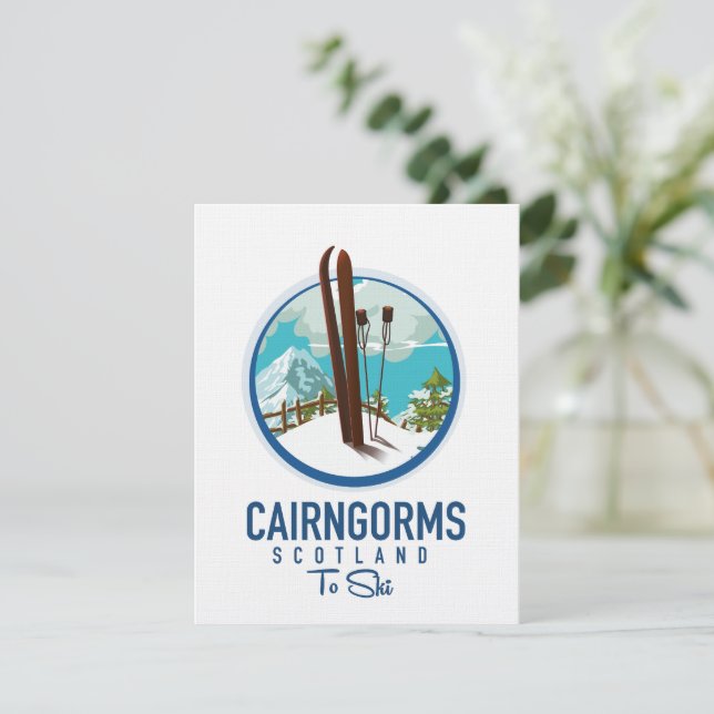 logotipo Cairngorms Escócia (Em pé/Frente)