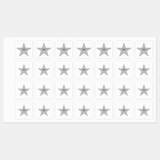 Logotipo Carregado de Ferro na Etiqueta para Másca