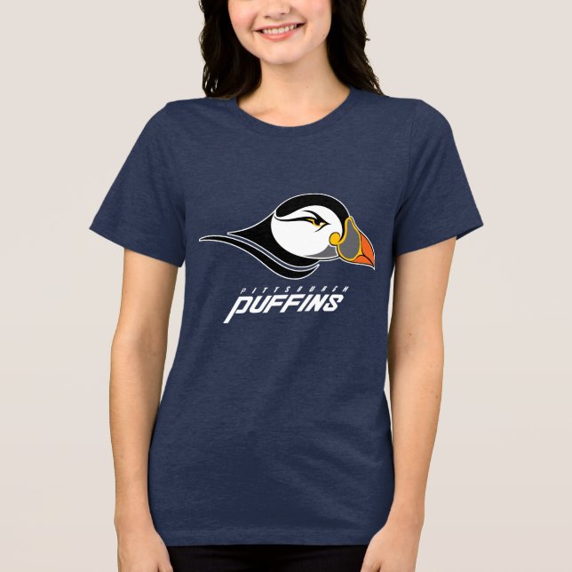 Logotipo Clássico dos Pittsburgh Puffins (Frente)