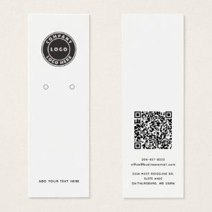 Logotipo comercial com etiqueta de exibição com re