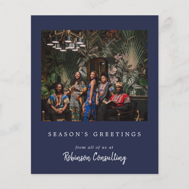 Logotipo comercial do orçamento Foto da equipe mod (Frente)