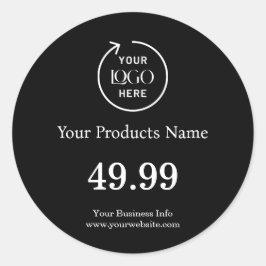 Logotipo comercial | Etiqueta de preço do produto 