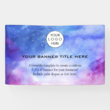 Logotipo comercial Minimalista Azul profissional m