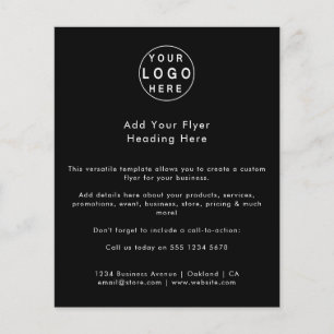 Logotipo comercial   Panfleto Promocional mínimo p